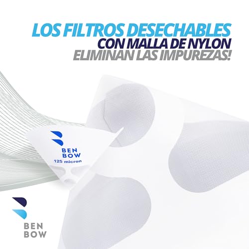 Filtro de Papel Desechable BenBow para Pinturas y Barnices 250 Unidades - Fernando Cortés Filtro de Papel Desechable BenBow para Pinturas y Barnices 250 Unidades - Fernando Cortés