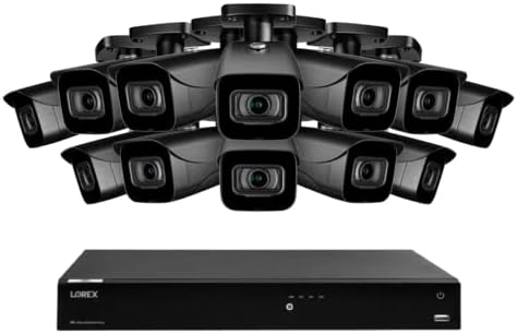 16-Channel Fusion NVR System with 4K (8MP) IP Cameras 12 / Black