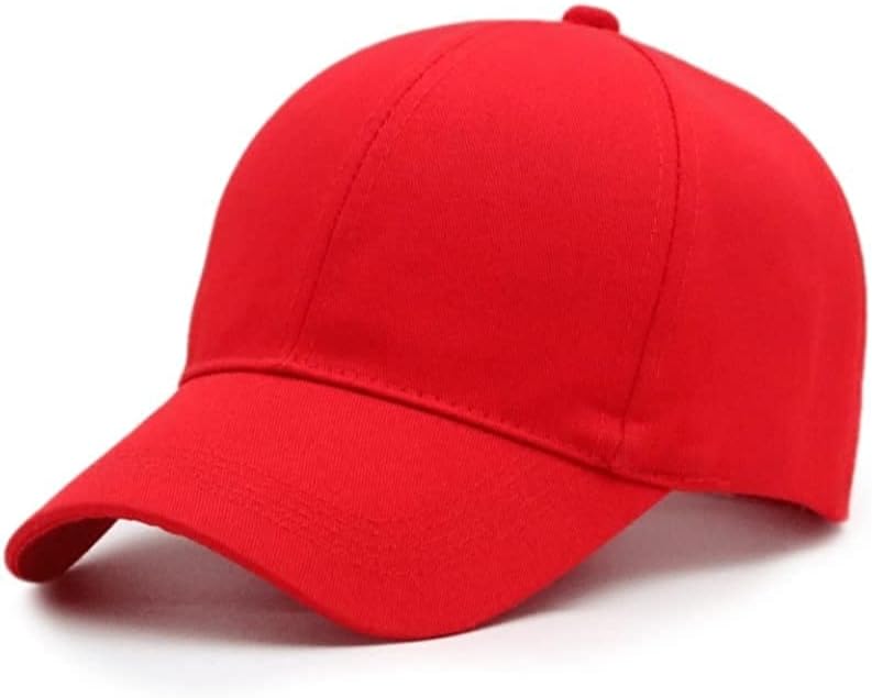 ZaySooBaseball Cotton Plain Adjustable caps for Men and Women