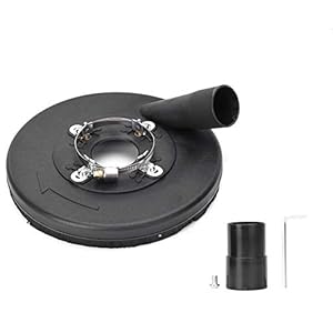 Stofafzuigkap, 7 inch droog slijpen Stofafzuigkap voor 180/230 mm haakse slijper Betonslijper