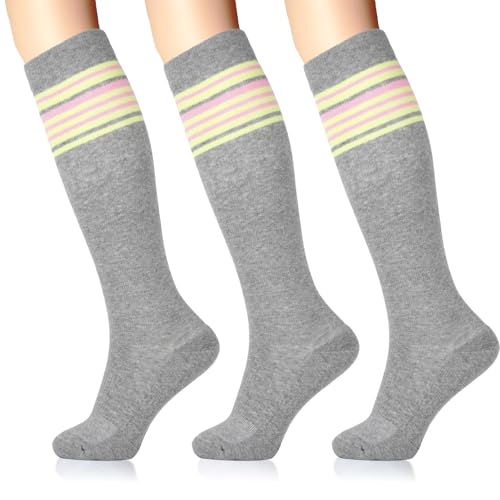 Image of 15-20 mmHg Cotton Compression Socks for Women & Men