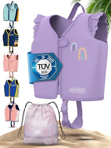 KIDVERSE Schwimmweste Kinder 3-6 Jahre - TÜV geprüfte...