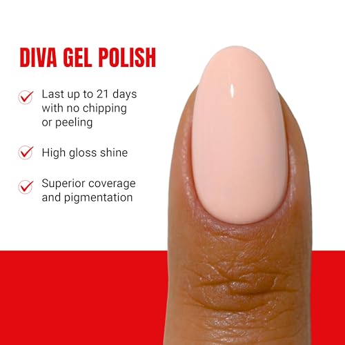 Set Esmalte Gel DND Coquette UV/LED Duo 0.5 Fl Oz miniatura 2