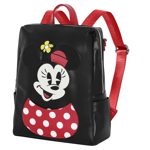 Sac à dos Minnie Mouse Disney Shield noir petit format fille 10L