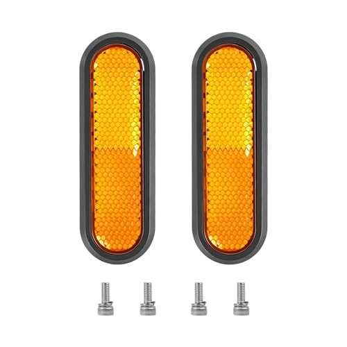 ziyany Cubierta Decorativa Protectora para Rueda Trasera Compatible con Xiaomi 5 Funda Reflectante para Scooter Eléctrico Pegatinas Reflectantes para Piezas de Skateboard