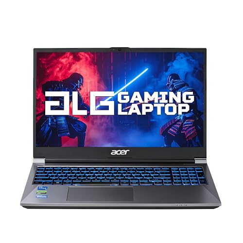 Image of acer ALG, Intel Core i5-12th Gen 12450H Processor, NVIDIA GeForce RTX 2050-4GB GDDR6(8GB /512GB) FHD, 15.6 inch /39.62cm, 60Hz, Win 11 Home, Steel Gray, 1.99kg, AL15G- 52, Metal Gaming Laptop