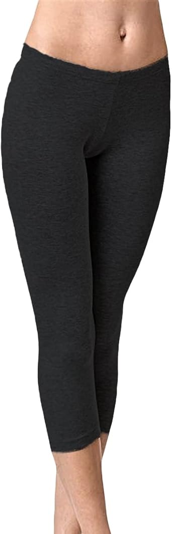 Leggings Capri JADEA Donna - Cotone Stretch Traspirante, Perfetti Per Estate E Sport - Foto 9