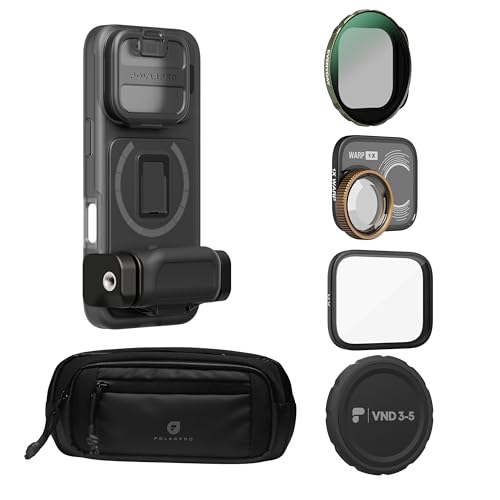 PolarPro LiteChaser iPhone 16 Pro Street Photographer Kit avec étui