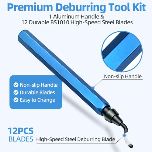 wgsajlo 13-Piece Deburring Tool Kit