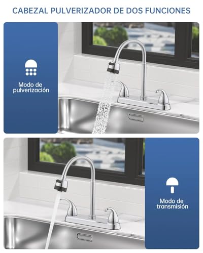 Mezcladora para fregadero cuello flexible 6 Imagen adicional