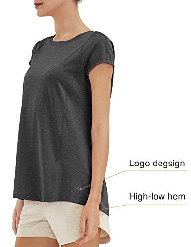 SPECIALMAGIC Yogabops voor dames, loose gym, hardlopen, ontspannen T-shirt, activewear, baggy, ultra zacht, atletisch, sporttops voor vrouwen - Image 3