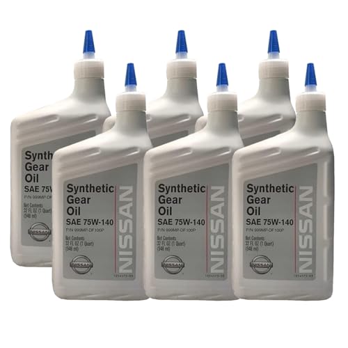 Genuine OEM Gear Oil (Synthetic 75W140) (6 Quart) For Nissan Frontier