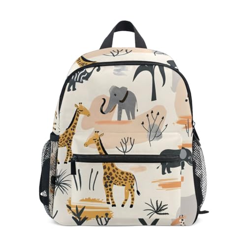 Sac à dos de voyage girafe éléphant : fini les cartables trop lourds en maternelle
