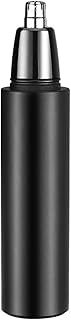 Aparador elétrico de pêlos do nariz com tampa, motor de alta velocidade lavável invisível cabeça de corte USB portátil Aparador de pêlos do nariz,Aparador elétrico de pêlos de nariz,Aparador de pêlos do nariz com tampa,Motor de alta velocidade para aparador de pêlos do nariz,Aparador de pêlos do nariz lavável Black