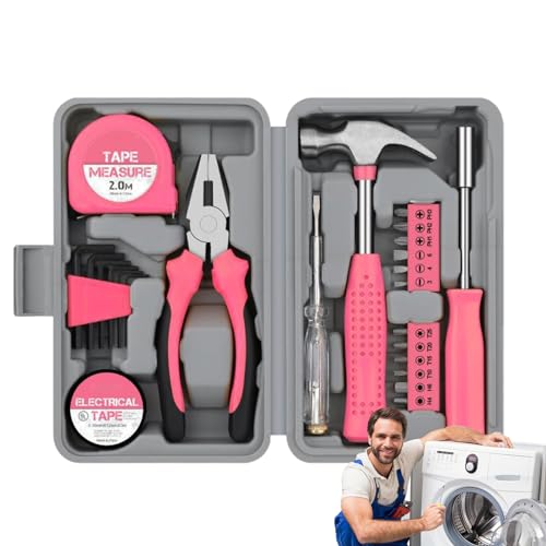 Set de Herramientas con Caja Compacta para Mujer 24 Piezas miniatura 1