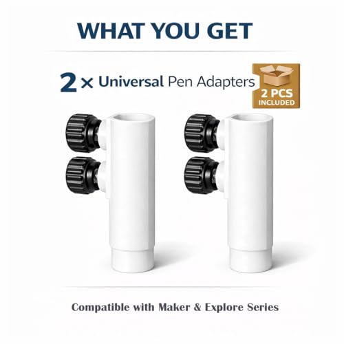 Image of Universal Pen Adapter for Maker 4, Maker 3, Maker and Explore 4, Explore 3, Explore Air 2, Explore Air - Use Almost Any Pen or Marker Under 0.5 inch, [Not Work with Explore 5]
