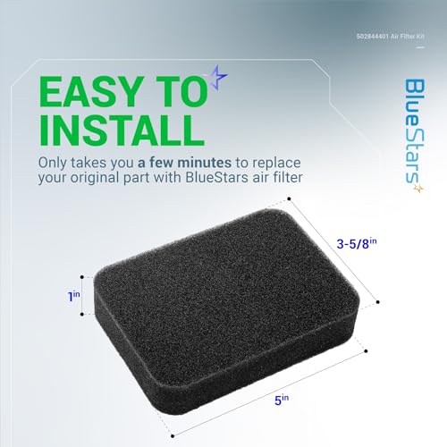 Image of BlueStars 502844401 Air Filter - for Husqvarna 150BT 145BT 350BT BT150