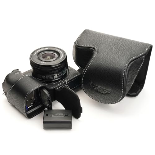 [�b�_�C�[�T��] TP Original SONY ��6400/��6100 ��p �{�v �{�f�B�P�[�X�{�J�o�[ (16-50mm�����Y)�I�[�v�i�u���^�C�v �n���h���C�h�{�v �{�f�B�P�[�X �݊� �d�r�����֗� ��ʊJ�� (�u���b�N)