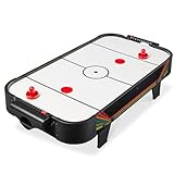Best Choice Products 40in Portable Tabletop Air Hockey Arcade Table for Game Room w/ 100V Motor, Electric Fan, 2 Strikers, 2 Pucks - Arcade