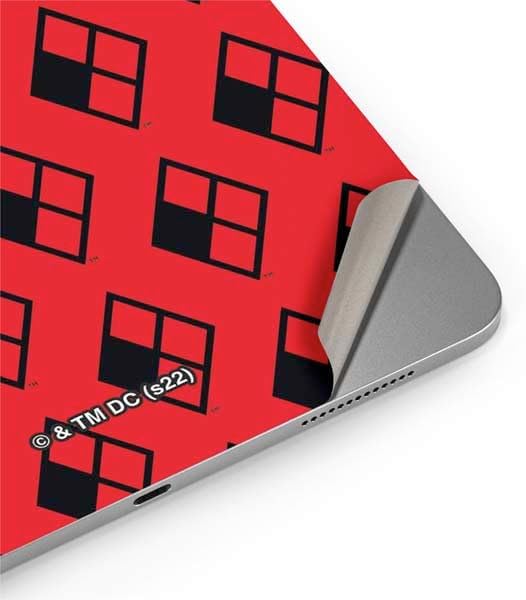 Skinit Decal Tablet Skin Compatible with iPad Air 11in (2024-2025) - Officially Licensed DC Comics Harley Quinn Logo Pattern Design
