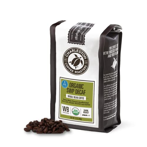 Charleston Coffee Roasters Organic Decaf Dark Roast 12oz