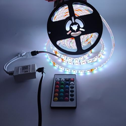 Tira de luz LED multicolor con control remoto miniatura 3