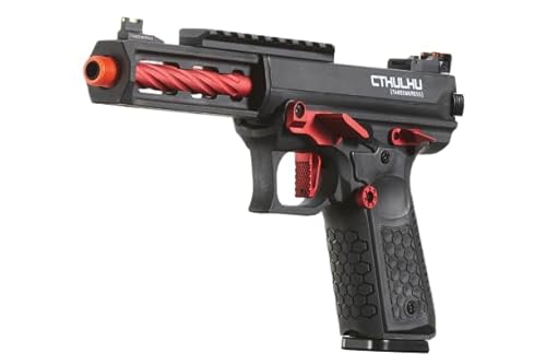Lancer Tactical Polymer Lightweight Full Auto/Semi Gas Blowback Airsoft Pistol W/Red Dot Mount Plate  thumb #4