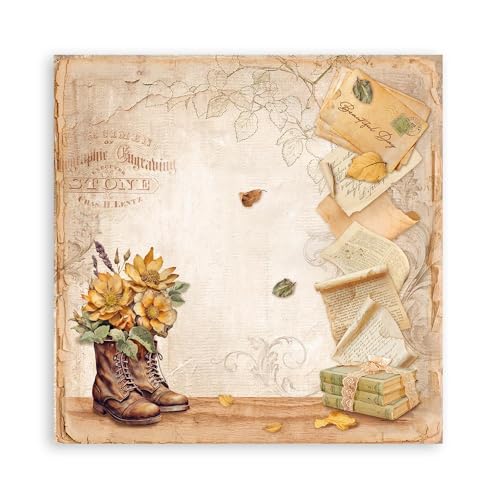 Stamperia - Scrapbook Paper Pad for Scrapbooking, Albums, Card