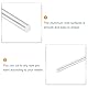 QUARKZMAN Aluminium Rundstab 6mm x 300mm Massiver Drehbank Rundstangen Aluminium Stäbe für DIY Handwerk Packung Gartendekoration RC Modell Industrie Maschinen 2 Stück