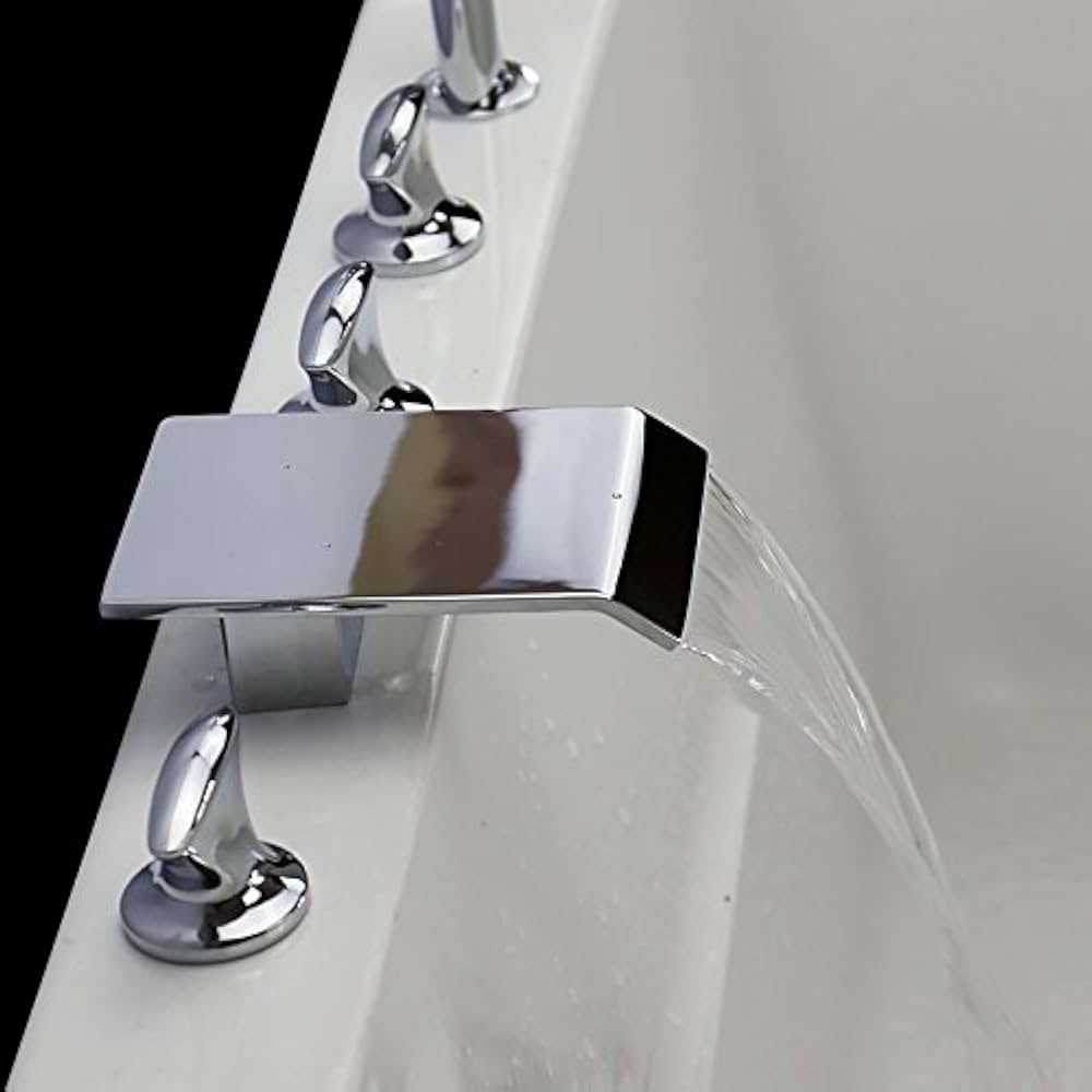 クローム仕上げ シャワー混合栓 サーモデッキシャワー混合栓 | 商品のご案内 | SANEI｜デザイン