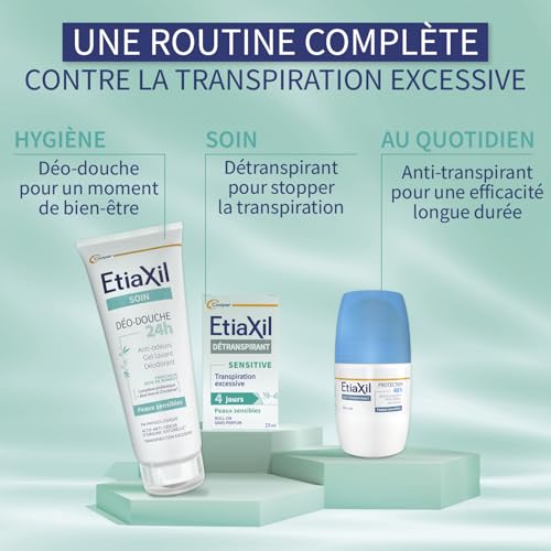 Etiaxil Antiperspirant Armpits Sensitive Skins Roll-On 15ml - Image 6