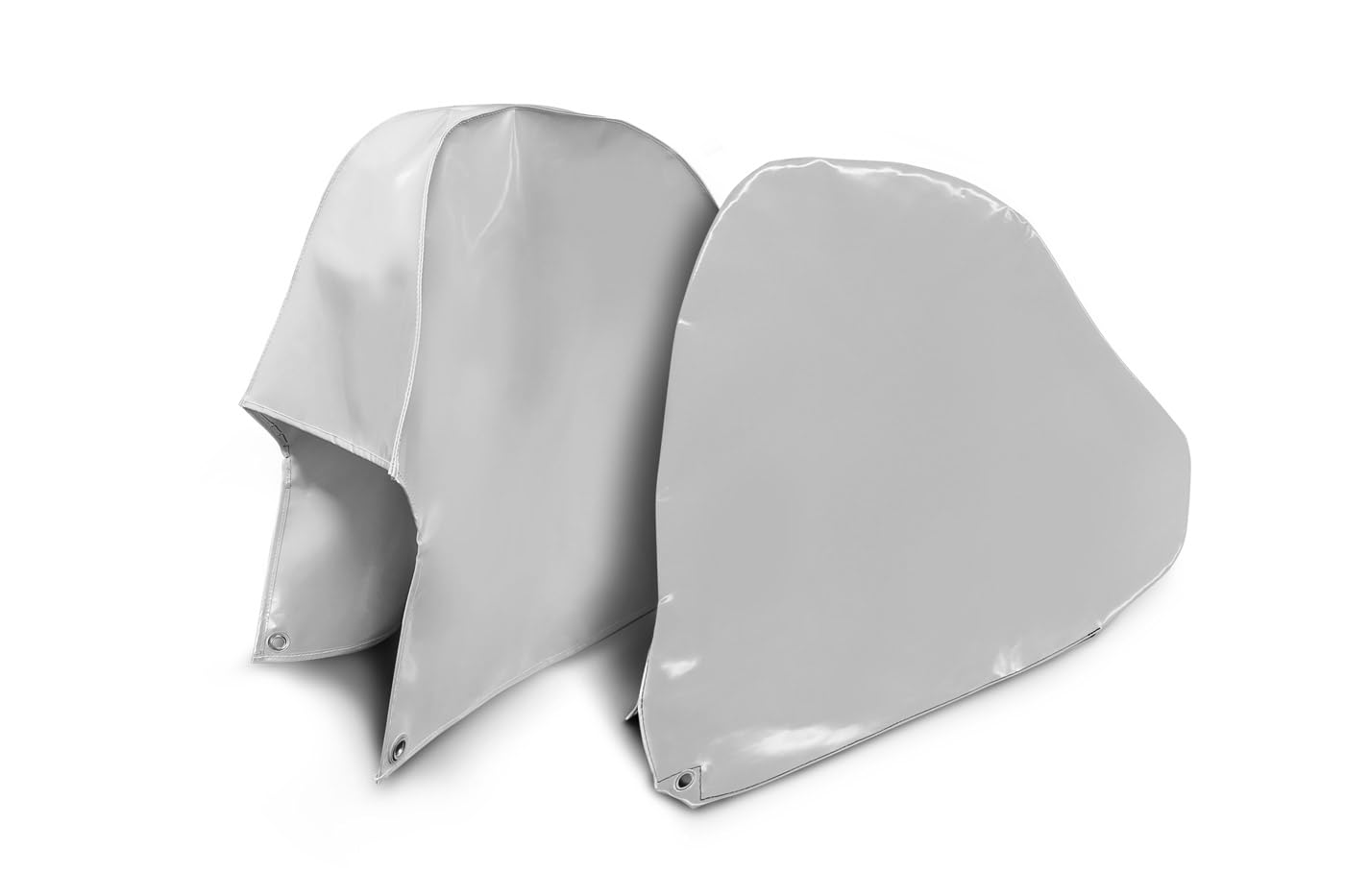 ANKO PLANEN Deichselabdeckung für Wohnwagen und Anhänger - Premium Deichselhaube aus LKW PVC Plane, 680g/m² (Rot RAL3002, 75cm x 60cm x 10cm (für gebremste Deichseln))