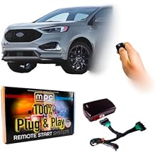 MPC Remote Start Kit for 2015-2020 Ford Edge || Plug N Play Harness || Press OEM Key Fob Lock Unlock Lock to Start || Push to Start Only || USA Tech Support