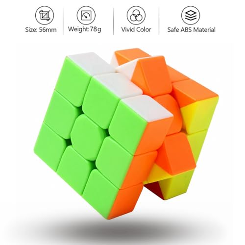 Jurnwey USJW0003SF Speed Cube 3X3X3 Stickerless thumb #5