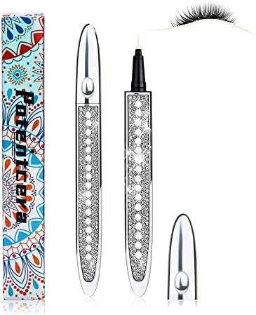 ICORIC Liquid Eyeliner Pen Waterproof, Magic Self-adhesive Long-Lasting Eyelash Glue Pen, Non Magnetic, No Blooming Quick Drying Magnetic Eye Liner (Clear 1Pcs)