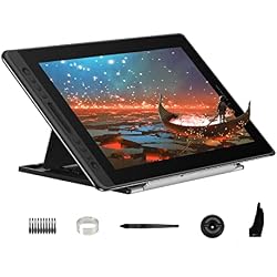 HUION Kamvas Pro 16 Drawing Tablet with Screen,120% sRGB, Touch Bar,15.6