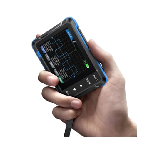 Image of FNIRSI DSO153 2 in 1 Handheld Oscilloscope /DDS Signal Generator, Digital Portable Automotive Oscilloscope with 2.8 inch TFT, 1MHz Bandwidth, 5MS /s Sampling Rate, Trigger Function Auto /Nomal /Single
