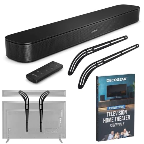 Bose TV Speaker 3-Channel Soundbar (2nd Gen) +Premium Soundbar Mount Bundle