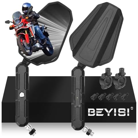 beyisi Adventure Motorcycle Mirrors Cover