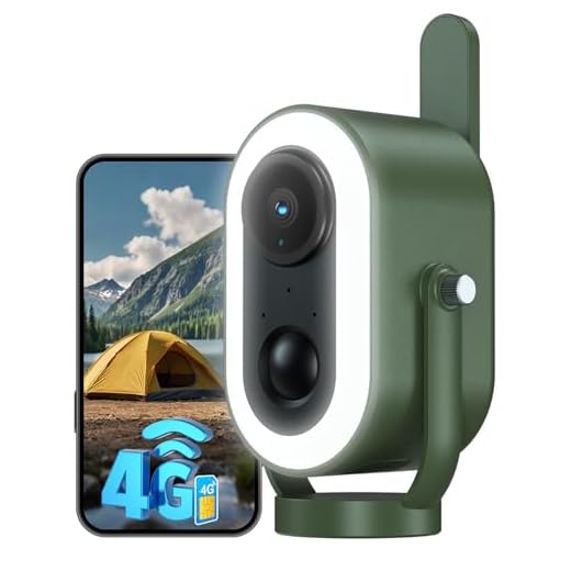 Xega 4G LTE Cellular No Wi-Fi Camera Magnetic Built in SIM Card Portable