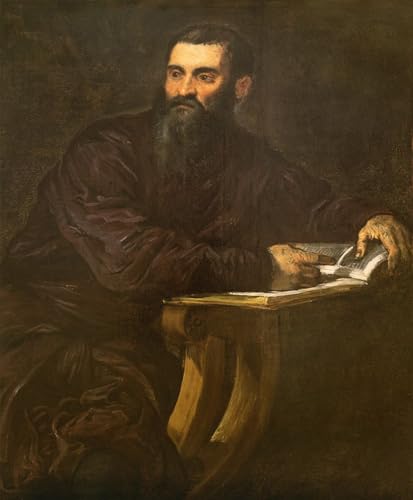 Cuadro de lienzo de Jacopo Robusti Tintoretto de 60x90cm para decorar el salon de casa