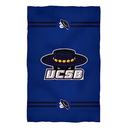 Vive La Fete Bath Towels 100% Polyester UC Santa Barbara Gauchos UCSB Premium Blue Beach Bath Towel 31 x 51 - Towels for Spa & Beach