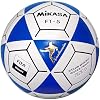 Mikasa FT5A-B-BK Goal Master Soccer Ball, Blue/White, Size 5