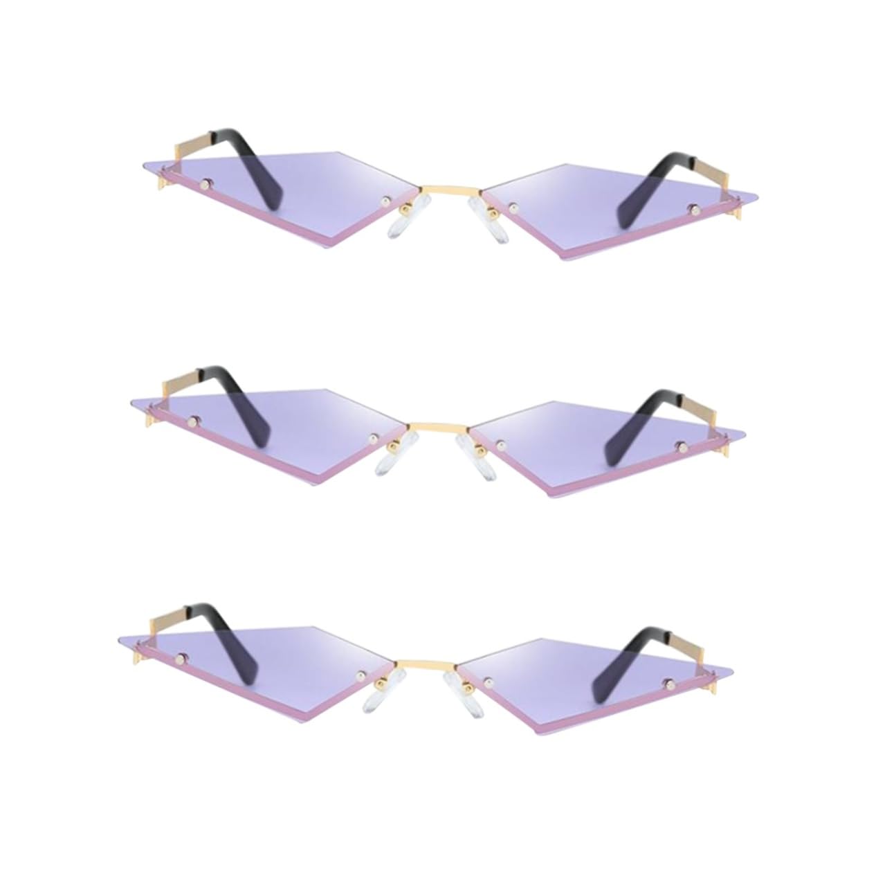 Lunettes de soleil sans monture légères pour éviter la fatigue du visage - 8