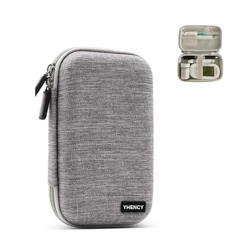 YHENCY Hard Shell Diabetic Bag