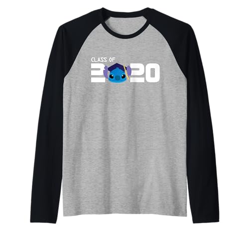 T-shirt Stitch Disney 2020 look raglan pour sorties décontractées