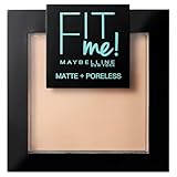 Maybelline Matte Setting Powder, Fit Me! Matte & Poreless Translucent Setting Powder, Oil Control, Blends Smoothly & Evenly, Natural Finish, Long Wearing, Pore Minimizing, 105 Natural