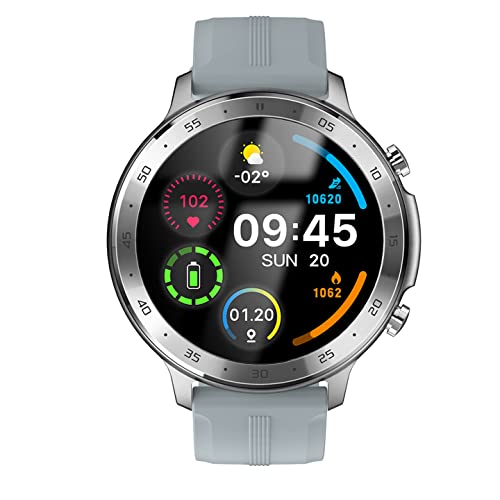 Image of Maxx SX25 Pro Smart Watch 1.28-inch - Fitness Tracking, Bluetooth Call, Music Playback, IP67 Waterproof, VC32S Heart Rate Monitor, 100+ Sports Modes, Extended Battery Life (Grey)