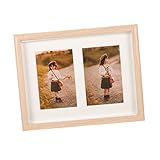Cadre photo en bois - vous pouvez utiliser votre propre imagination pour afficher vos photos de manière unique, apporter un nouveau look à votre photo, décor de cadre photo de bureau