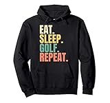 Photo Gallery eat sleep golf repeat felpa con cappuccio Photo Gallery eat sleep golf repeat felpa con cappuccio